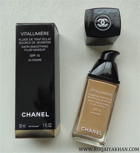 chanel vitalumiere fond de teint|every chanel foundation review.